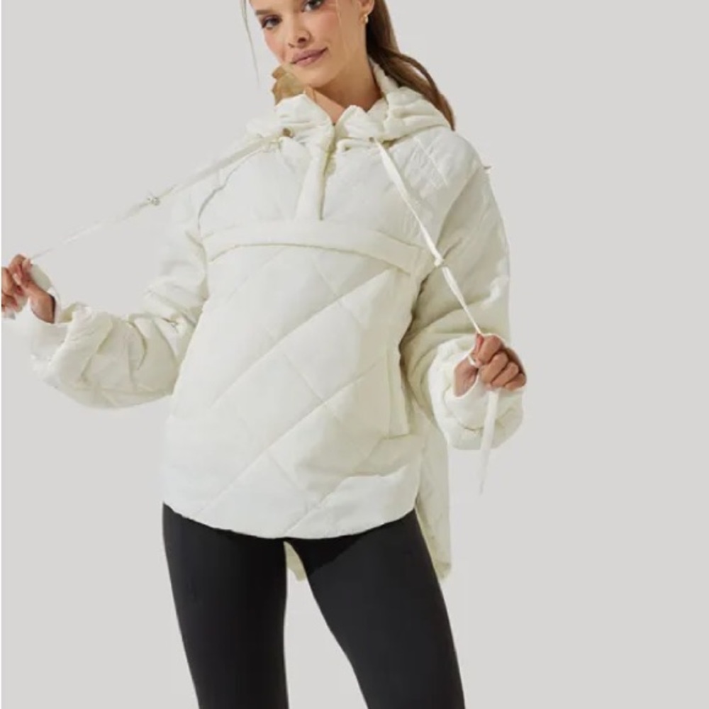 Popflex Active Off White Packable Puffer - image 1